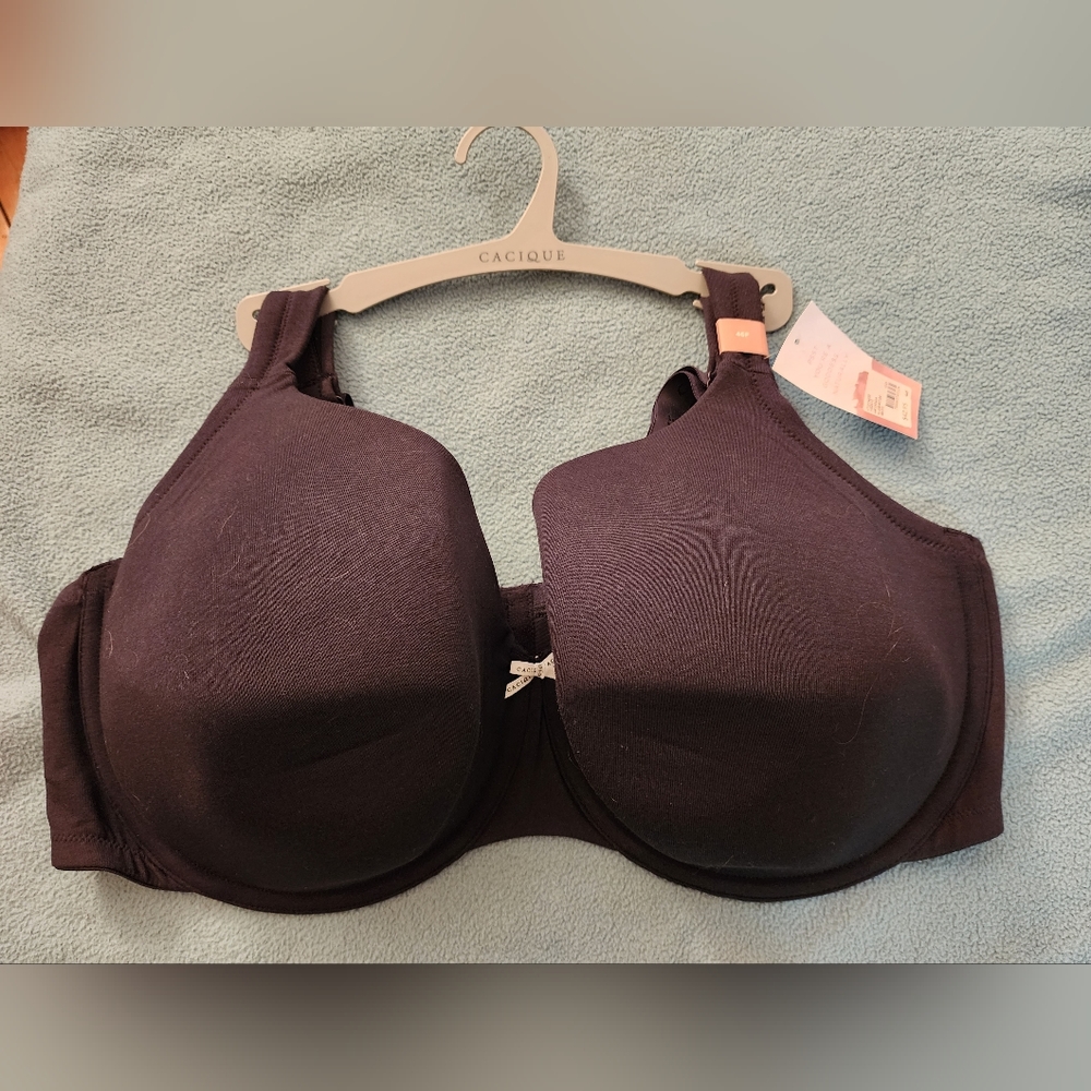 NWT 46F cacique cotton underwire